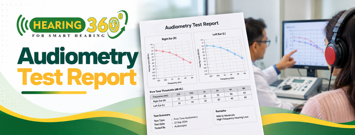 audiometry test report