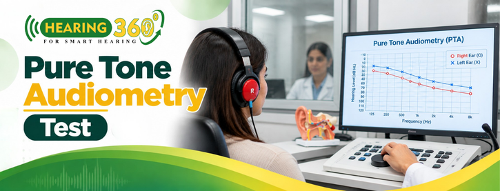 pure tone audiometry test